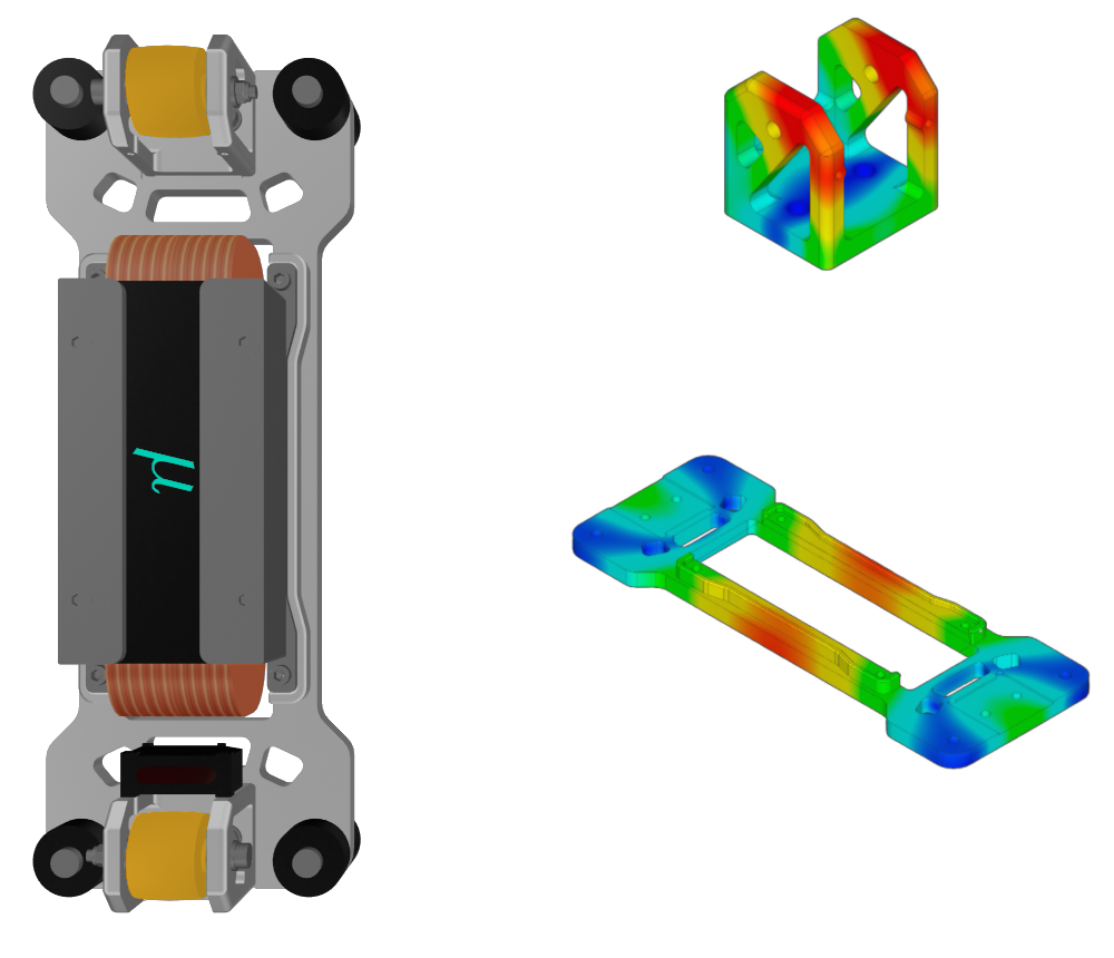 Simulation and generative design results
